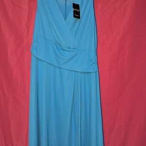 Lauren By Ralph Lauren Vibrant Blue Dress Woman's Size 16